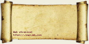 Ljiljana Pejaković vizit kartica